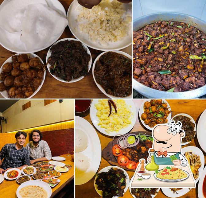 Food at Paropadi shap restaurant