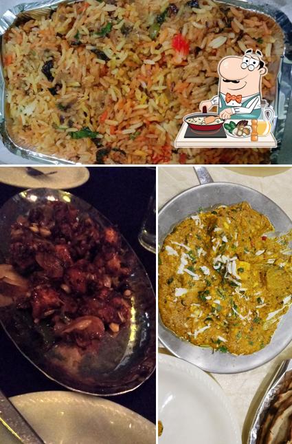 Fried rice at Rajwada the family restaurant