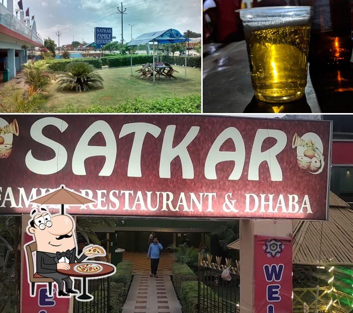 The restaurant's exterior and beer