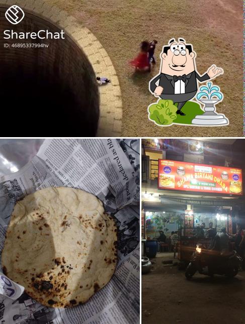 The exterior of Shama Dhaba