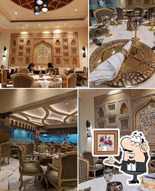 The interior of Daawat-E-Nawab