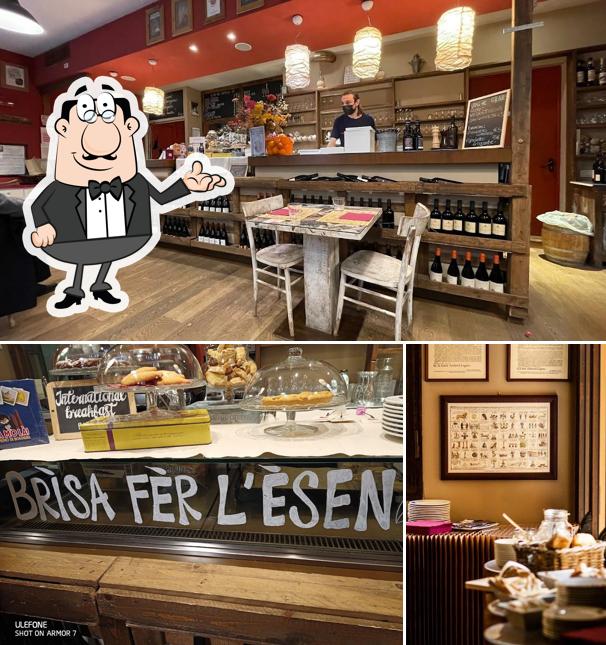 Dai un'occhiata agli interni di Atipico Osteria