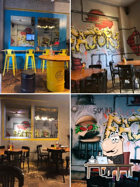 Découvrez l'intérieur de Burger Factory