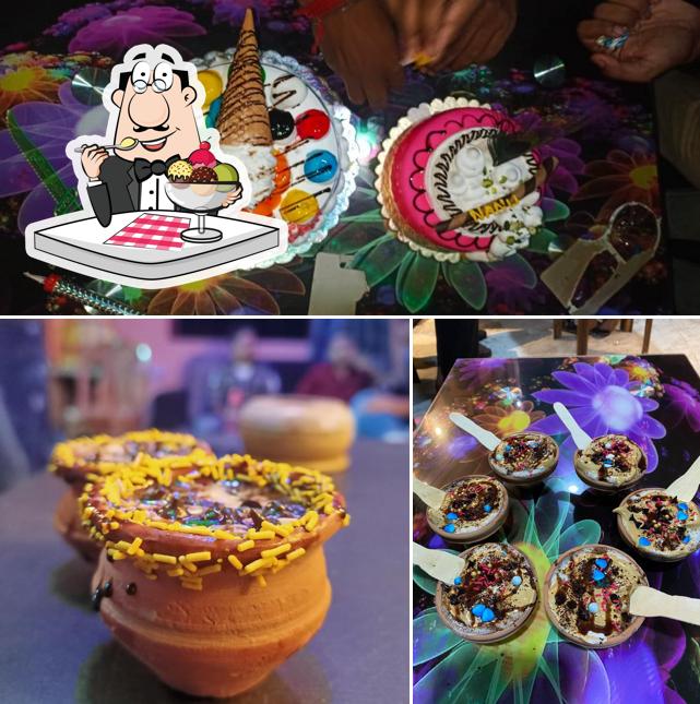 Rainbow Tea Bar ( Subho ) provides a number of sweet dishes