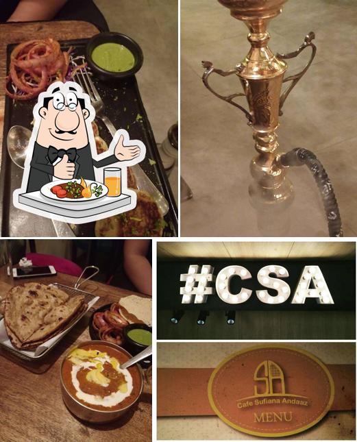 Food at Cafe Sufiana Andaaz