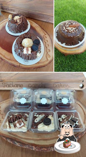 Bolo de chocolate em Doceria e cafeteria Tacy cakes