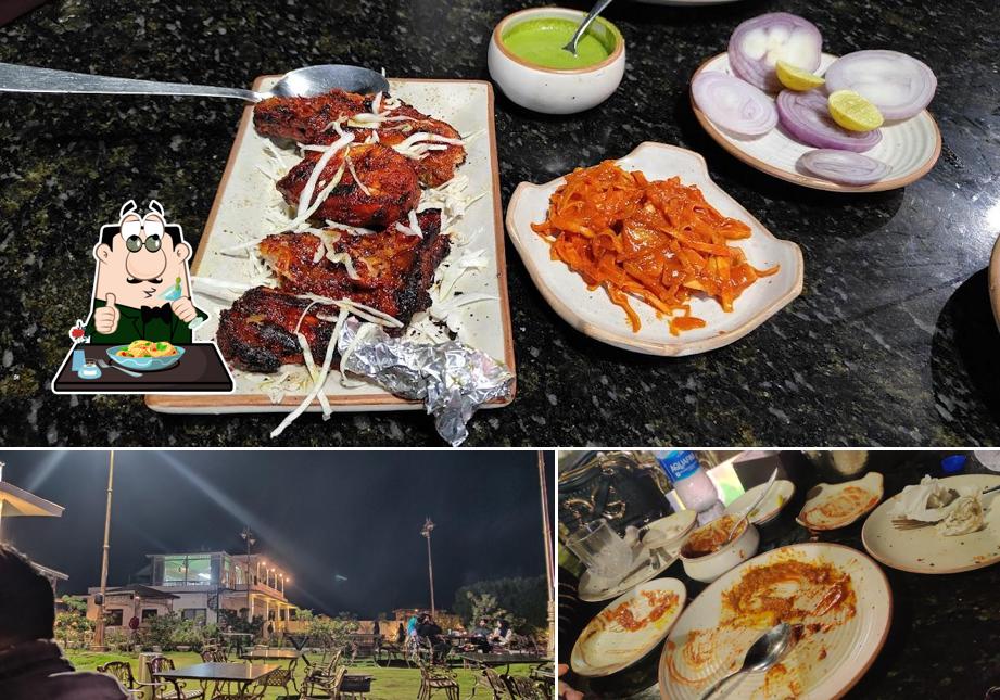 The restaurant's food and interior