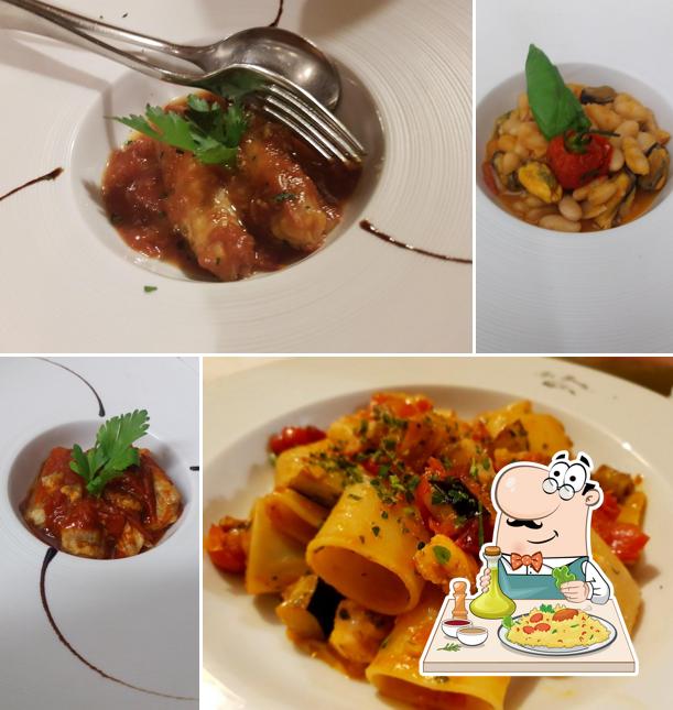 Platti al Trattoria La Grotta Dal 1958