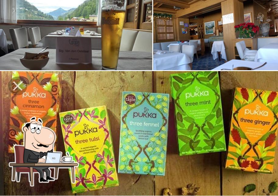 Lavoi ristorante sul lago si caratterizza per la interni e cibo