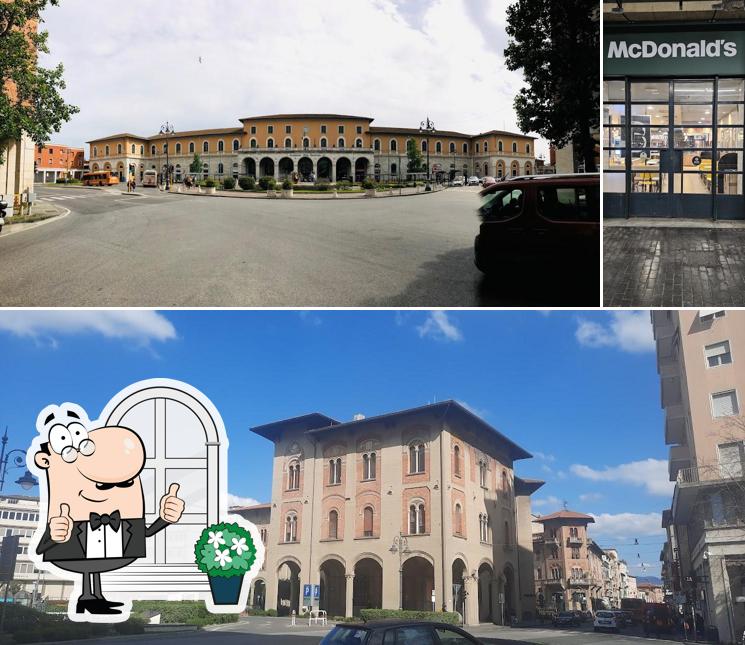 Guarda gli esterni di McDonald's Pisa Stazione