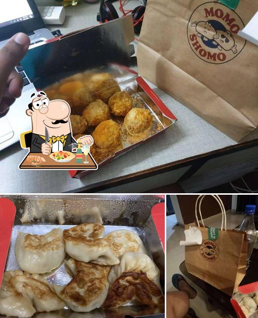 Among different things one can find food and interior at Momo shomo