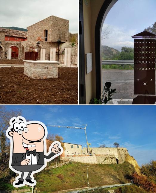 Gli esterni di La terrazza