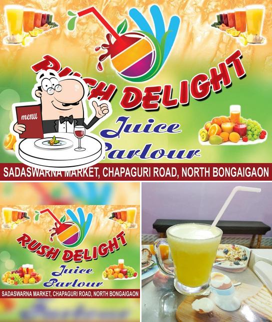 Food at Rush Delight Juice Parlour