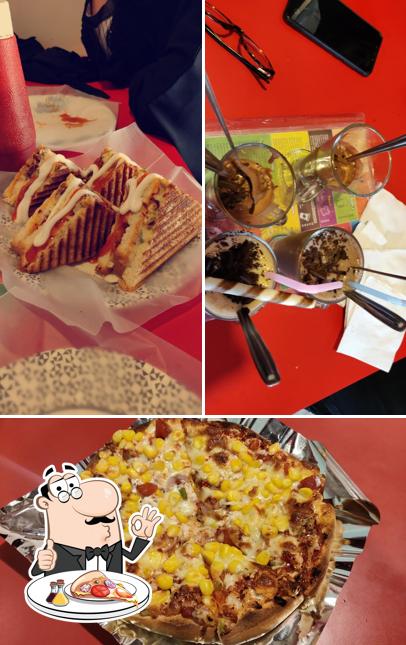 Get pizza at Creamy Nuts