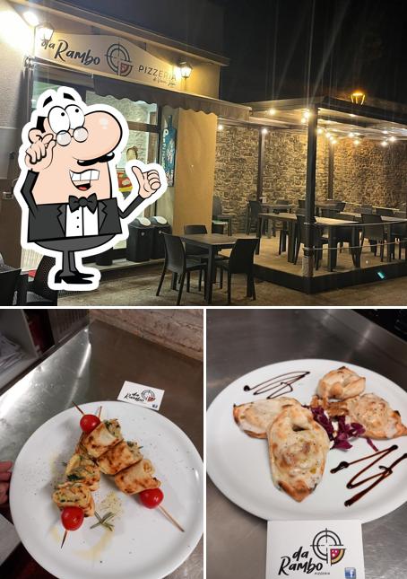 Gli interni di Da Rambo Pizzeria