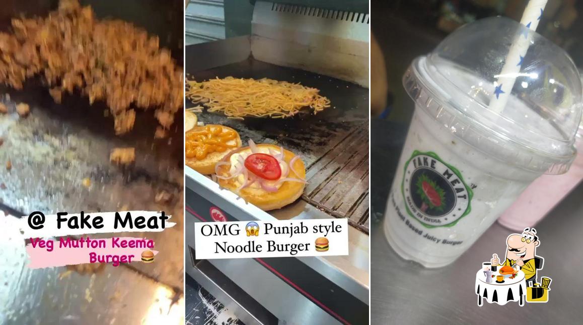 Meals at Fake Meat factory