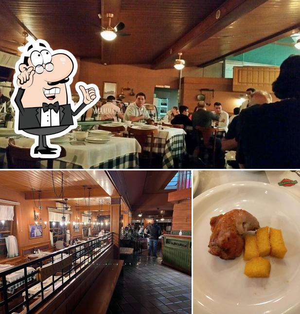 O interior do Galeto Mamma Mia - Gramado