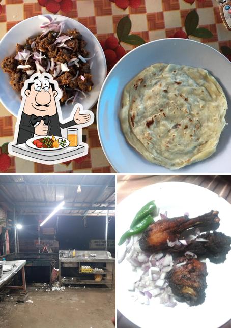 Food at Haritha Hotel