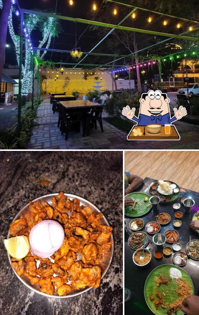 The image of food and exterior at New Indian Punjabi Dhaba