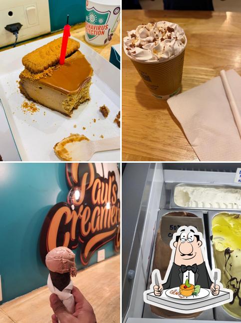 Food at Paul's Creamery