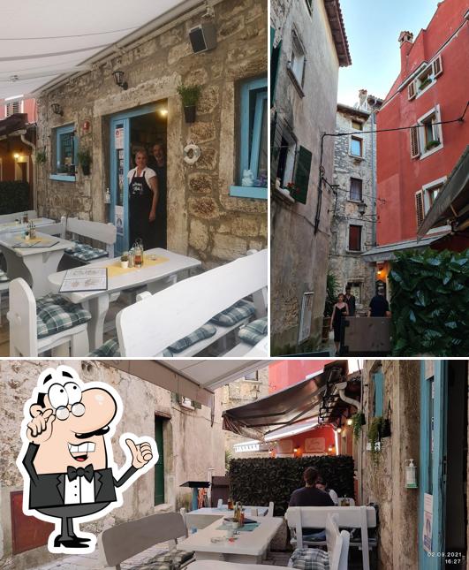 Gli interni di Pizzeria Bura