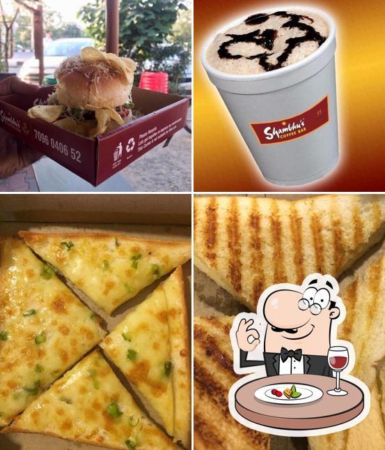 Food at Shambhu's Coffee Bar