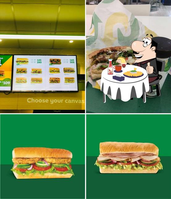 Get a burger at Subway South Bopal