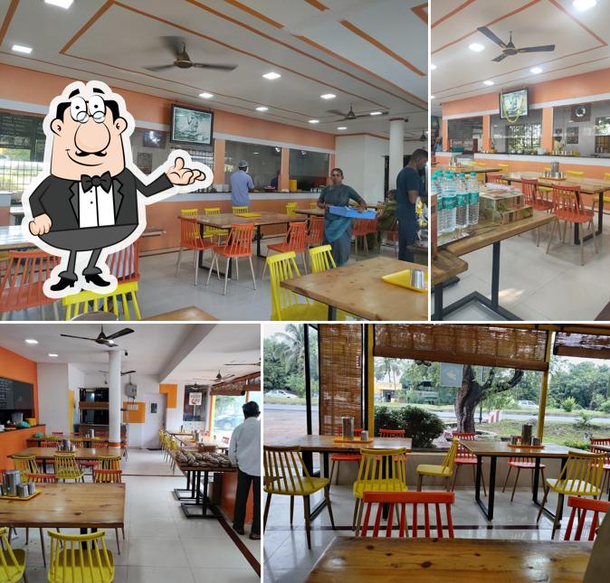 The interior of Steam Food