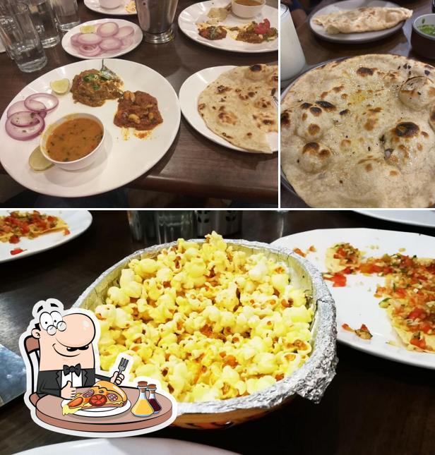 At Sasumaa's Multi Cuisine Restaurant & Gujarati Thali, you can enjoy pizza