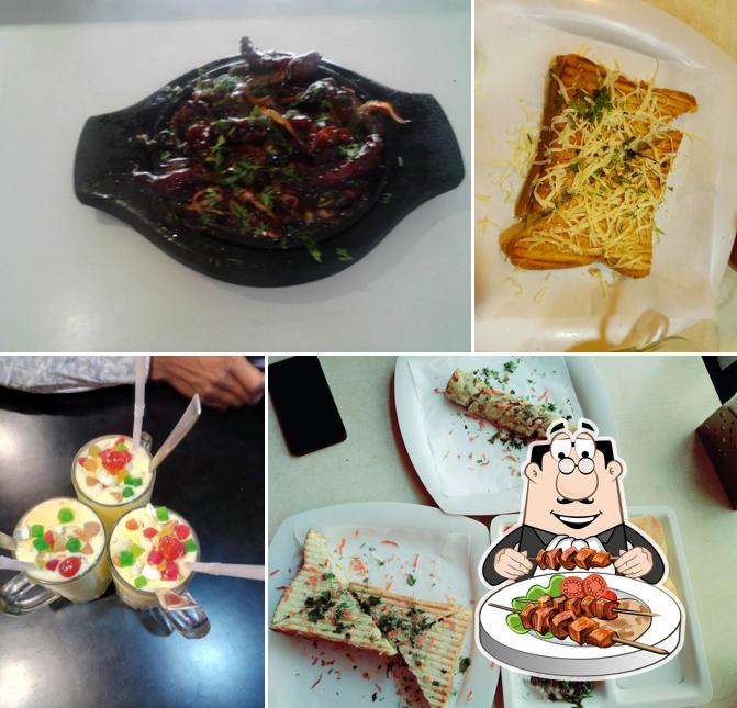 Food at Cafe Crunch