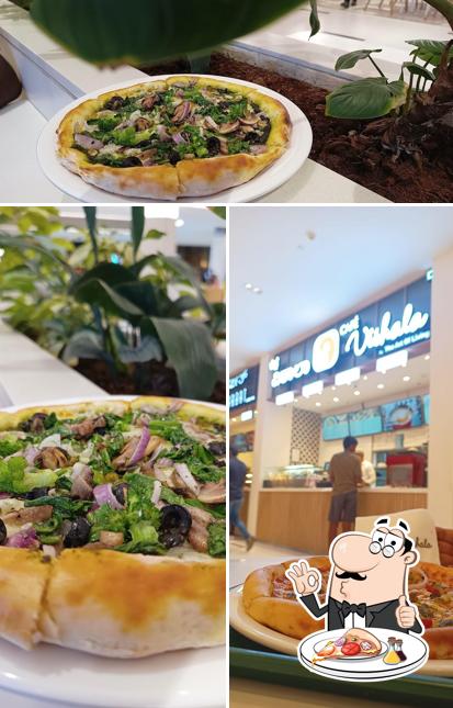 Pick various kinds of pizza