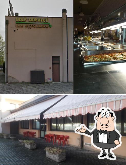 Gli interni di Self Service Lo Chef