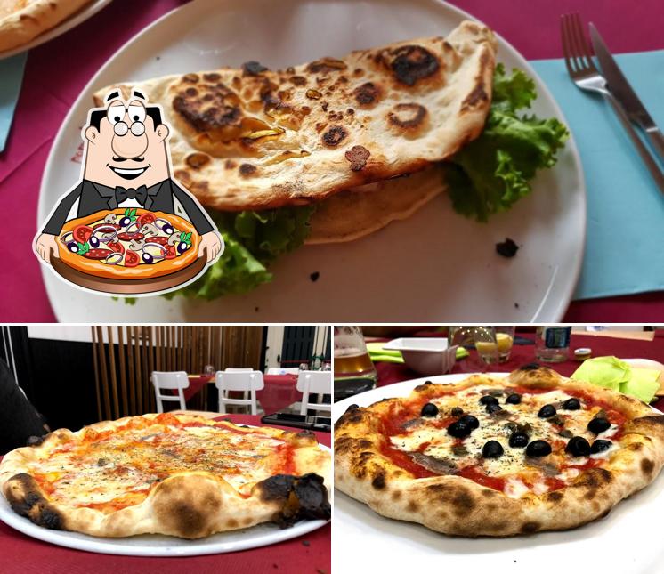 Ordina tra le molte varianti di pizza