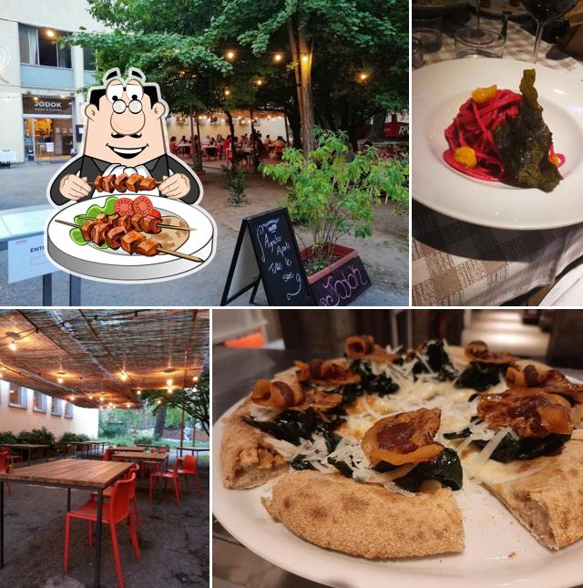 Cibo al JODOK pizza e cucina