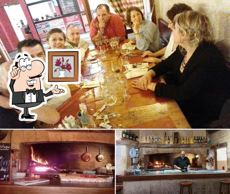 Installez-vous à l'une des tables de Bruleau Charentais Angoulême