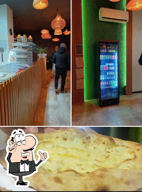 Gli interni di Pizza Doc