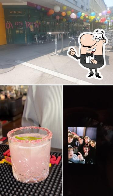 Provisorium Bar & Lounge si caratterizza per la interni e cibo