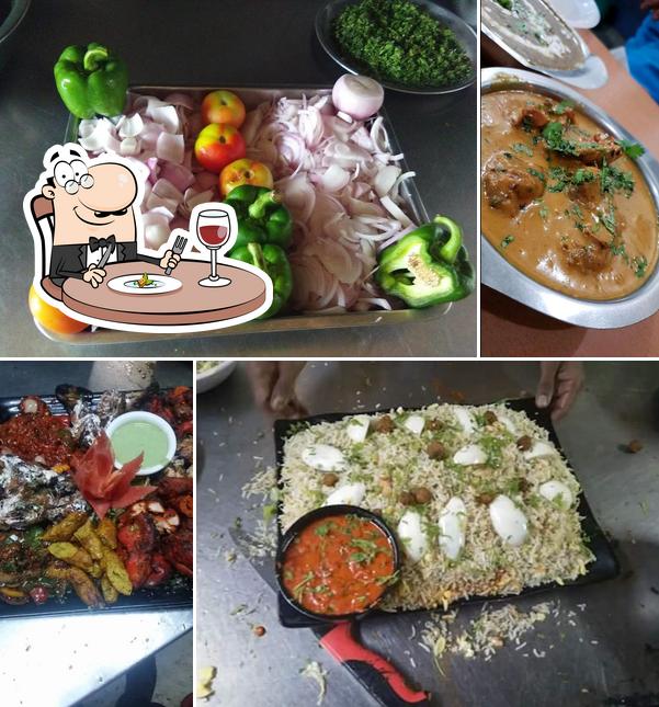 Food at Baba Chicken