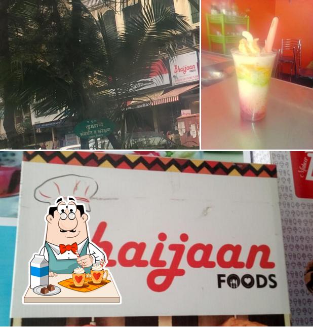 Enjoy a beverage at Bhaijaan Foods