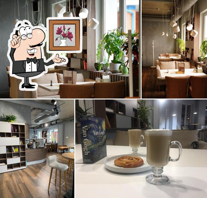 L'intérieur de Coffeevarka