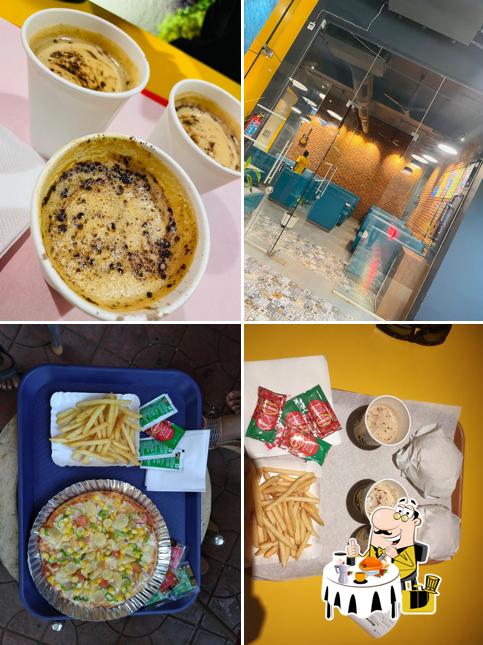 Food at Heaven Pizza & Cafe