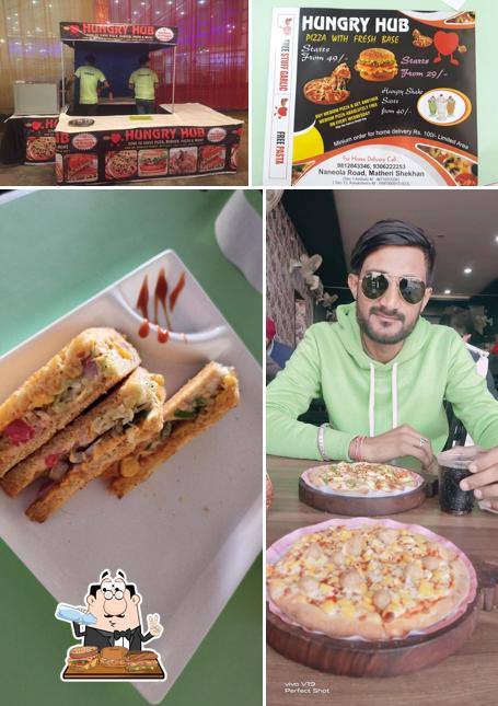 Pick a sandwich at Hungry Hub