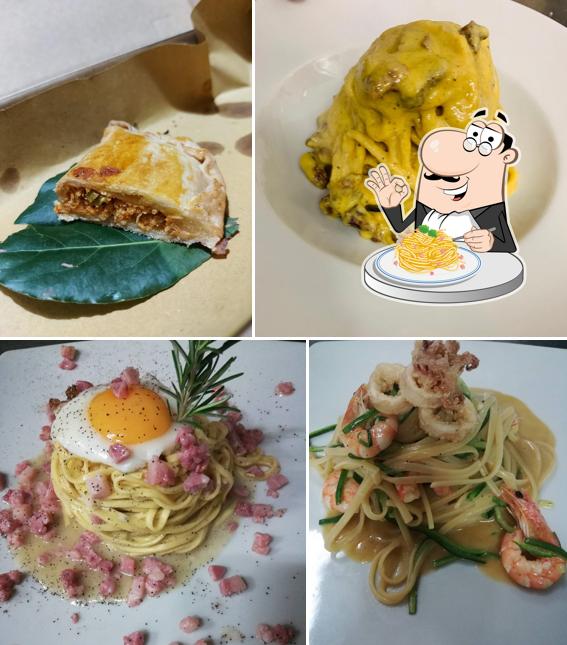 Spaghetti alla carbonara al Le Tre Forchette