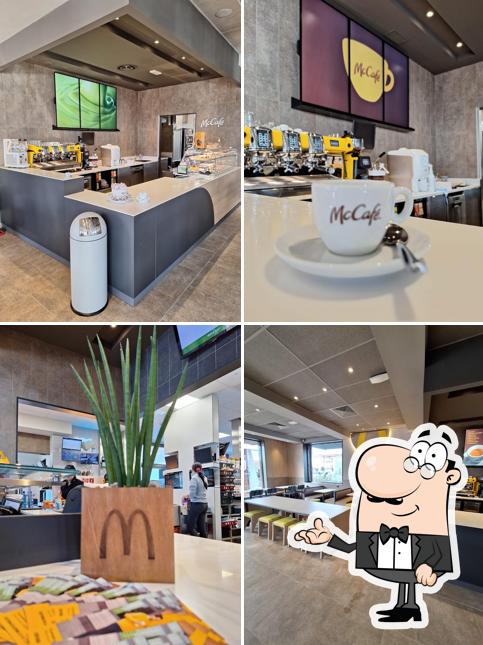 Gli interni di McDonald's Cisterna di Latina