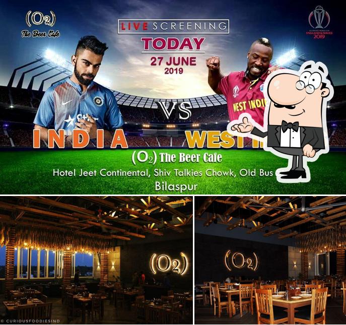 The image of interior and exterior at O2 The Beer Cafe