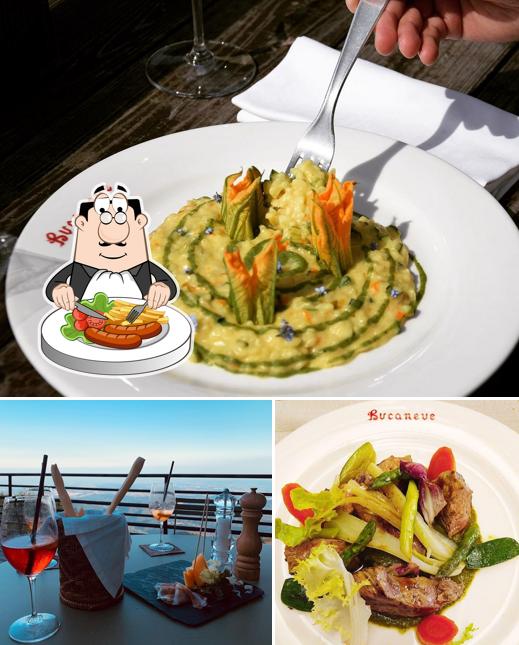 Dai un’occhiata alla immagine che mostra la cibo e vino di Ristorante Bucaneve