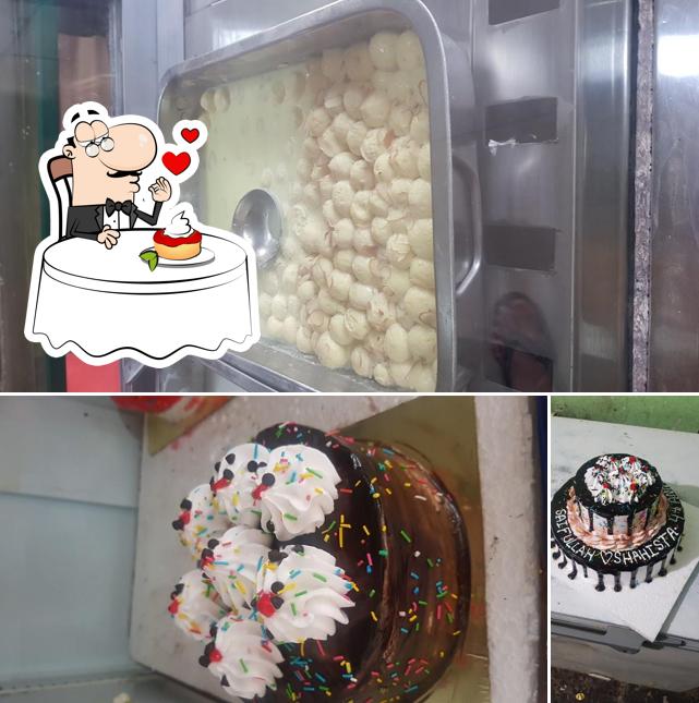 Royal Sweets & Fast-food provides a selection of sweet dishes