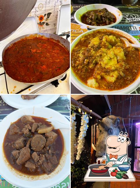 Pollo al curry al Sagra del Cinghiale Capalbio