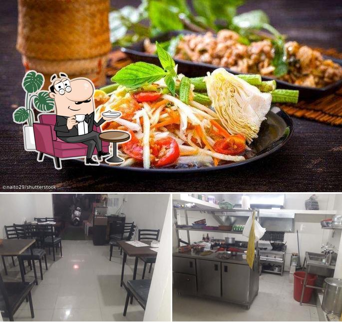 The China Wok is distinguished by interior and food