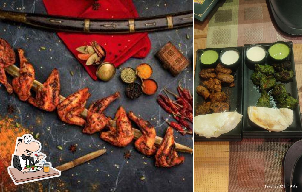 Food at kebabistaan Thanjavur